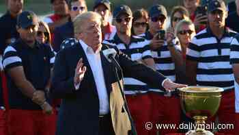 Donald Trump at risk of being given humiliating task after history repeats itself in USA disaster at Presidents Cup