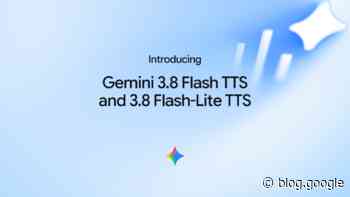 Gemini 3.8 text-to-speech says hello