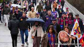 Weather delivers cruel blow to Brisbane fans making last minute trip to Melbourne for AFL Grand Final