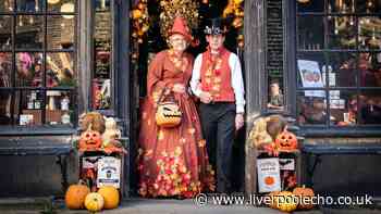 The cosy autumnal village with cobbled streets, dark history and Halloween draw