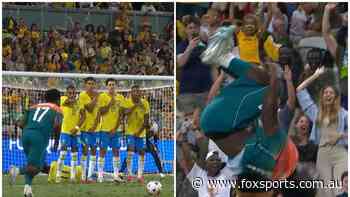 Socceroos’ last-second heartbreak after wonder boy’s INSANE goal stuns five-time world champs