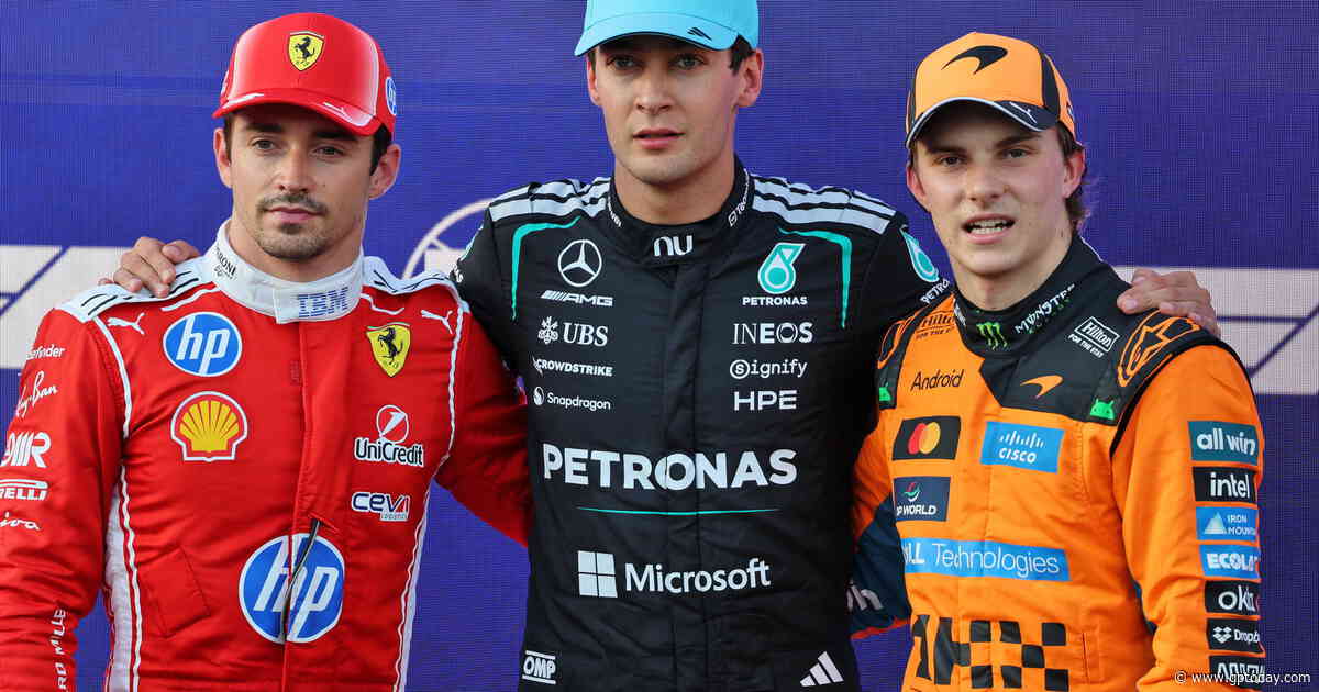 Adjusted starting grid for 2026 F1 Azerbaijan Grand Prix in Baku after multiple penalties