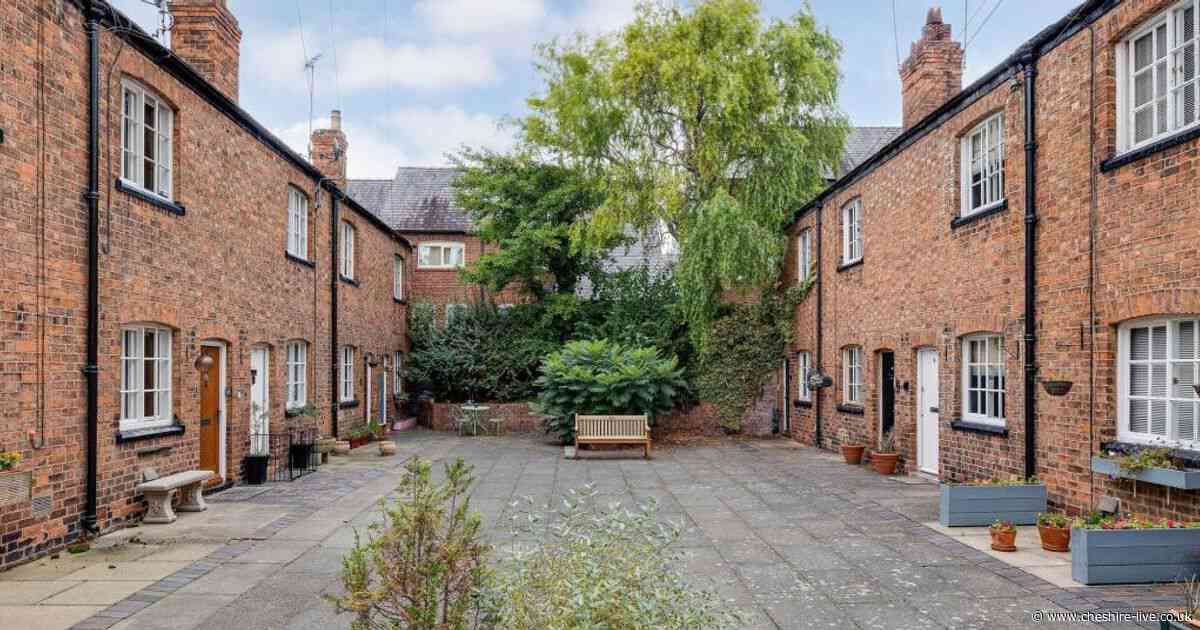 Inside cosy two-bed home 'set within Chester's historic city walls'