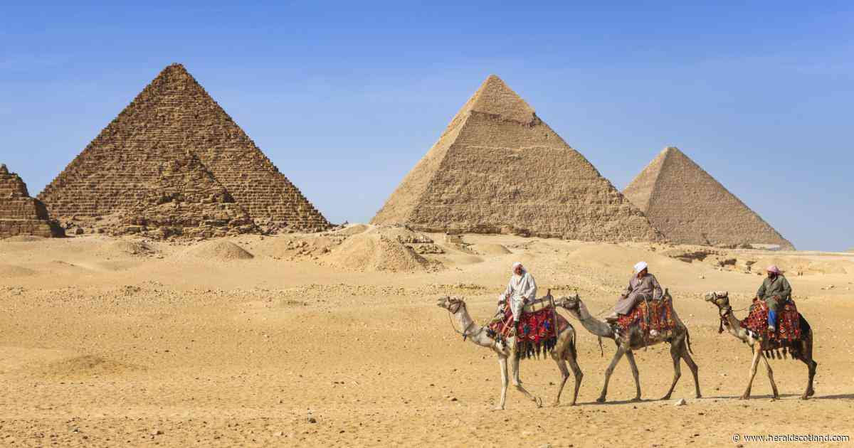 Century-old Glasgow graffiti discovered on summit of Giza pyramid