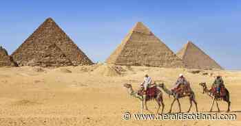 Century-old Glasgow graffiti discovered on summit of Giza pyramid