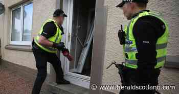 Three men arrested and charged after cannabis and cash seized in raid