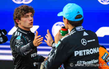 George Russell waakzaam voor Kimi Antonelli: ‘Je kunt hem niet zomaar afschrijven’