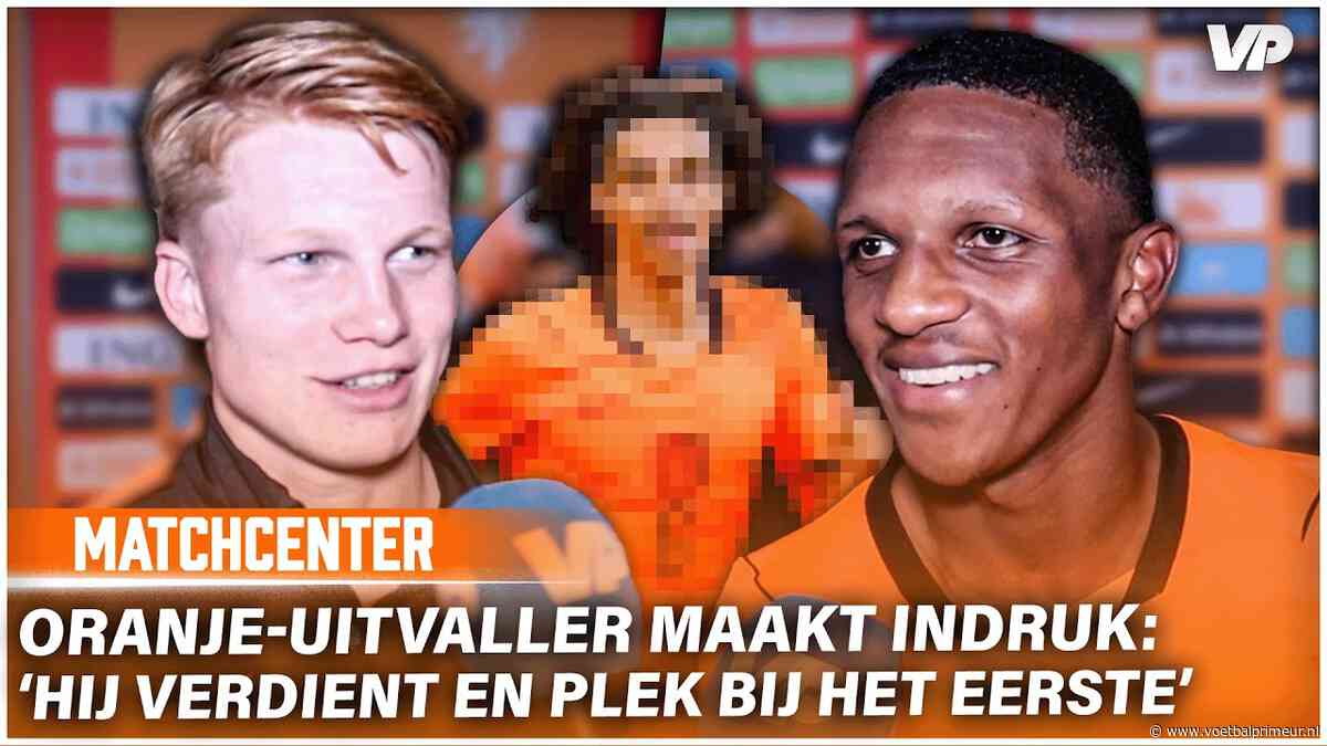 Oranje-afvaller maakt indruk: 'Hij verdient een plek bij het eerste'