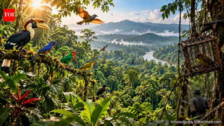 Indonesia rainforest recovers for a decade, with 43.8% of bird species rising as trapping slows