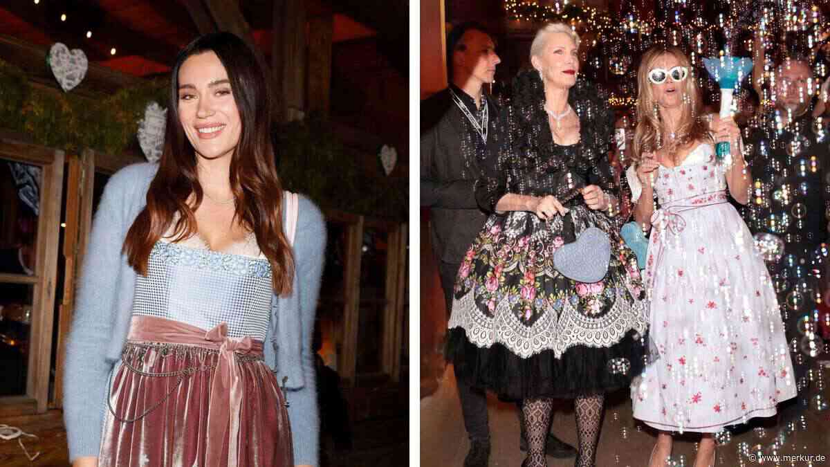 Promi-Show auf der Wiesn: Söder-Tochter feiert – Superstar versucht, sich zu tarnen