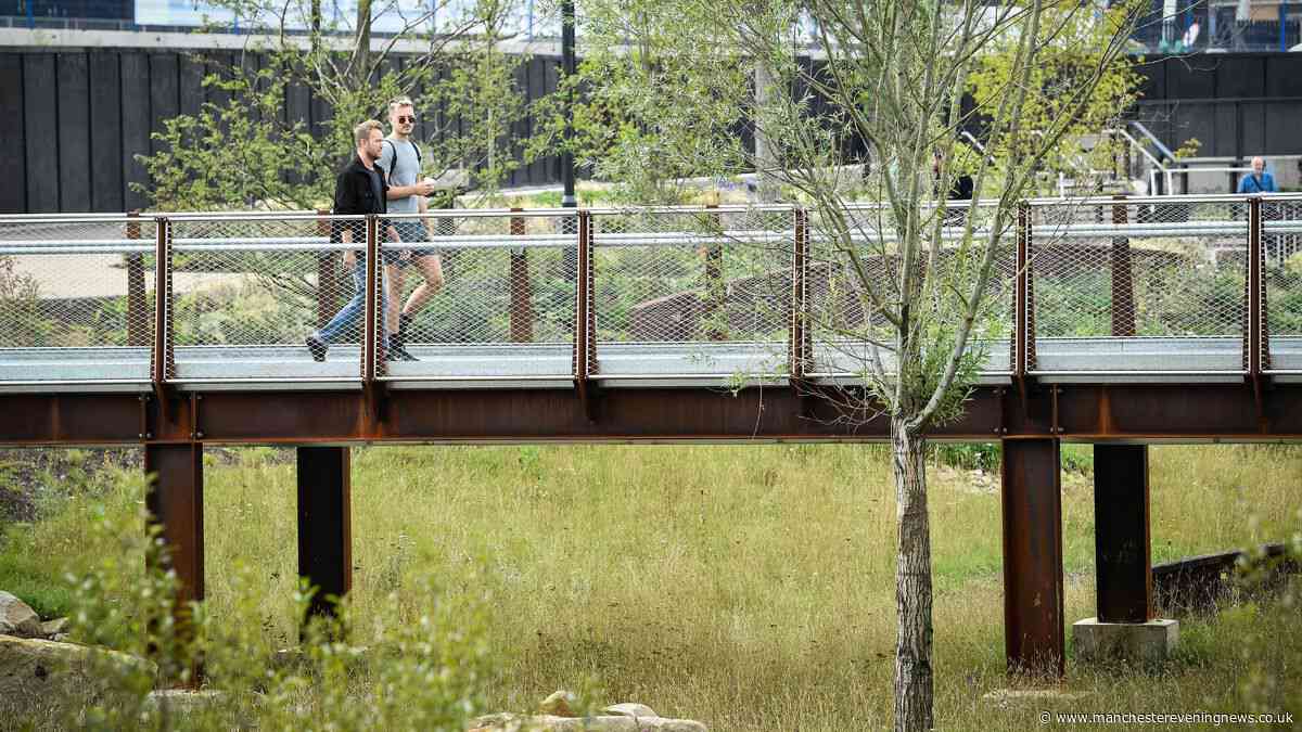 The city centre district that’s been transformed with a park, garden and a new café celebrating vinyl
