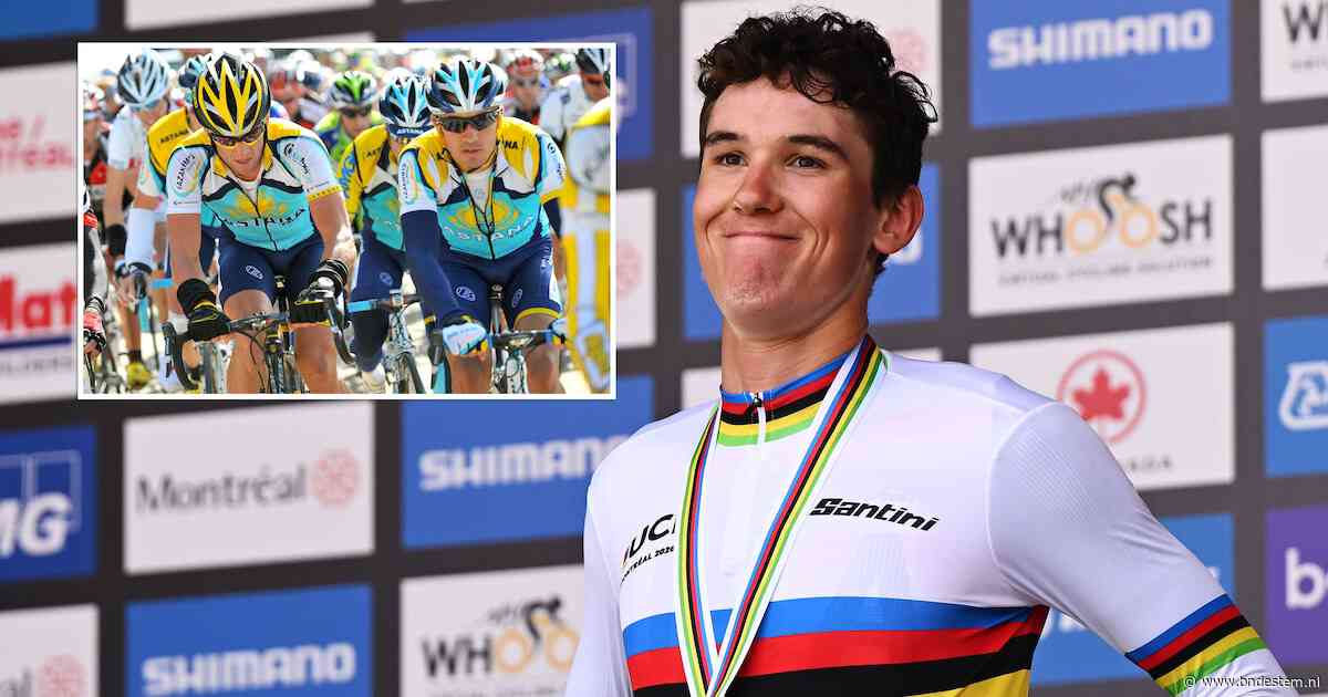 Megatalent is zoon van dopingzondaar uit de ploeg van Lance Armstrong: ‘Hij heeft fouten gemaakt, dat is duidelijk’
