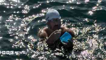'I swam the Channel fuelled by Battenberg and tinned peaches'