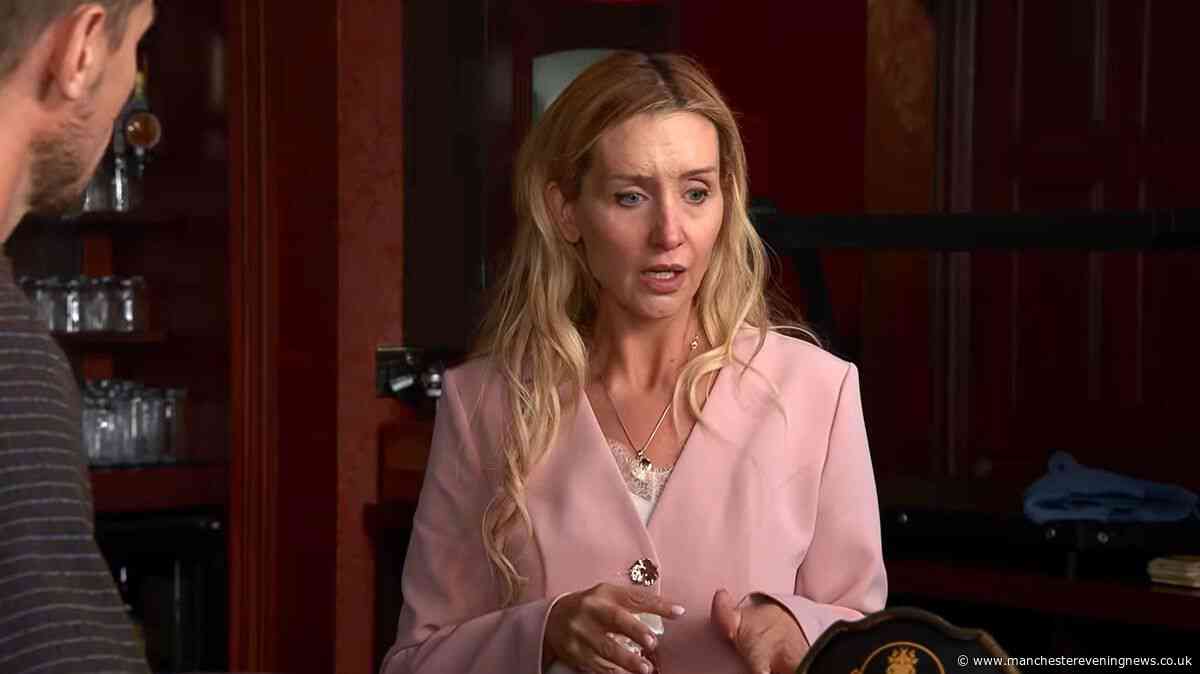 Coronation Street star shares Eva Price's reaction to Sam Blakeman pusher twist as family to face more jeopardy
