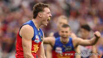 ‘We talked about Wharfie Time’: Lions use the Dockers’ own rallying cry to charge to third-straight flag