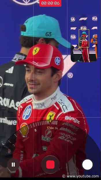 Back with our 8x zoom: Parc Fermé edition 😎 #F1shorts #F1