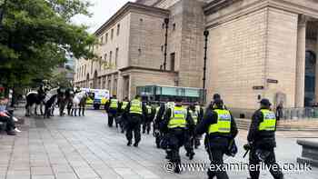Sheffield counter protests live updates as demonstrators take to the city