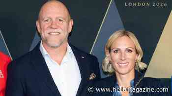 Mike Tindall puts on brave face alongside Zara Tindall in first public outing following father's death