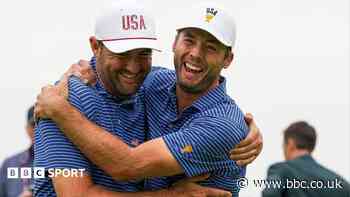 US edge opening session of Presidents Cup
