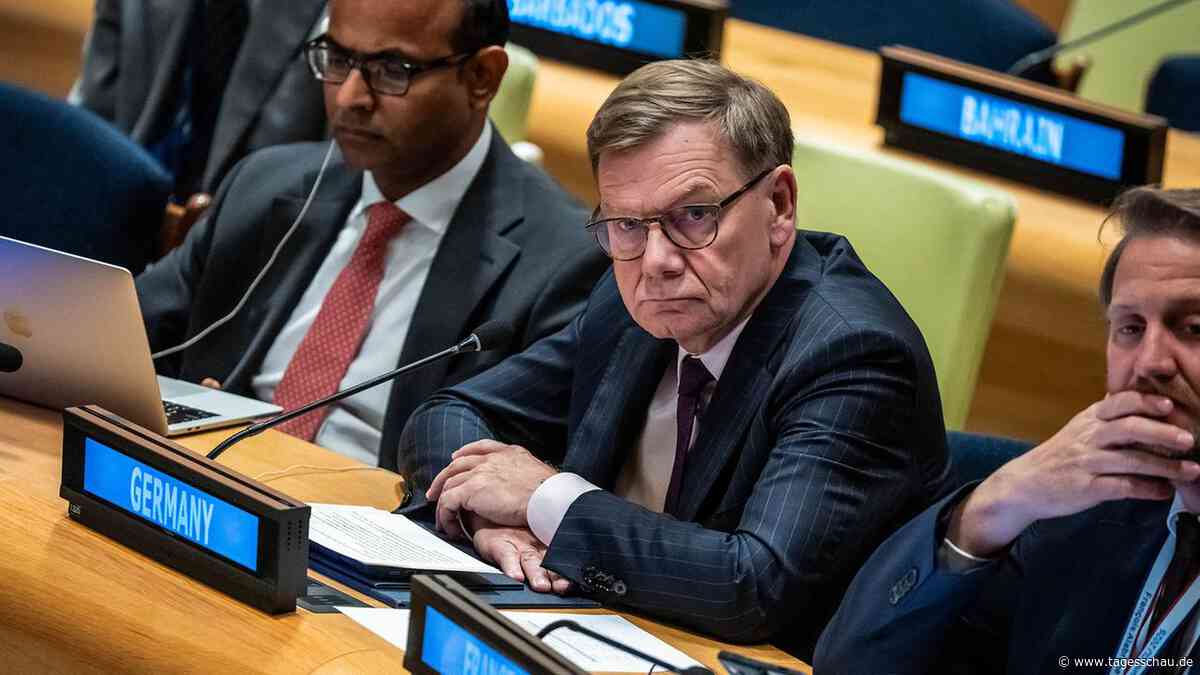 Außenminister Wadephul spricht vor UN-Generalversammlung