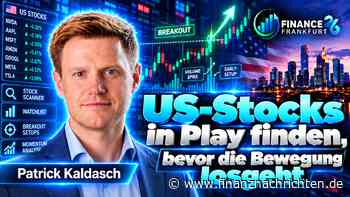 US-Stocks in Play finden, bevor die Bewegung losgeht - Livestream von der Finance 26 in Frankfurt heute um 12:00 Uhr