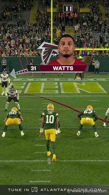 Xavier Watts put the game on ice! NFL+ #nfl #highlight #atlanta #win