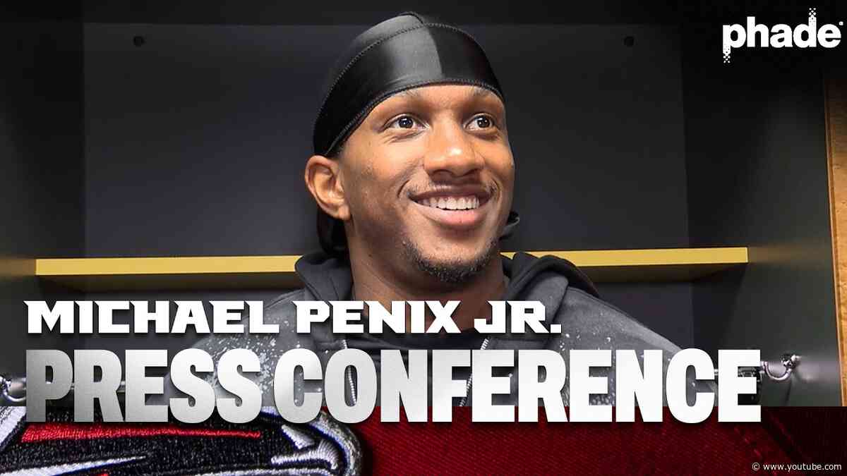 Michael Penix Jr. & other Falcons speak to media after 35-14 win over Green Bay | Press Conference