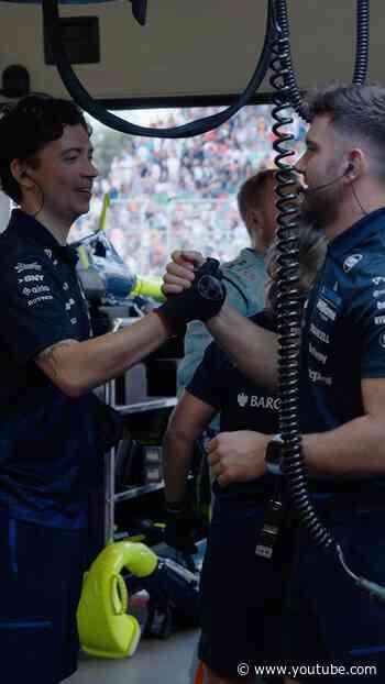 Taking steps forward as a team 💙 #f1