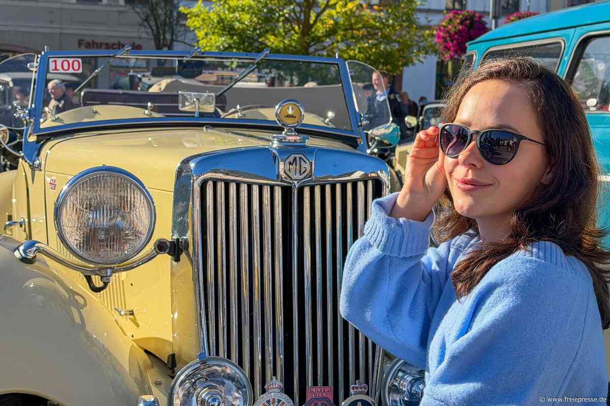 Oldtimer rund um den Rochlitzer Berg – die ersten Bilder der Rallye