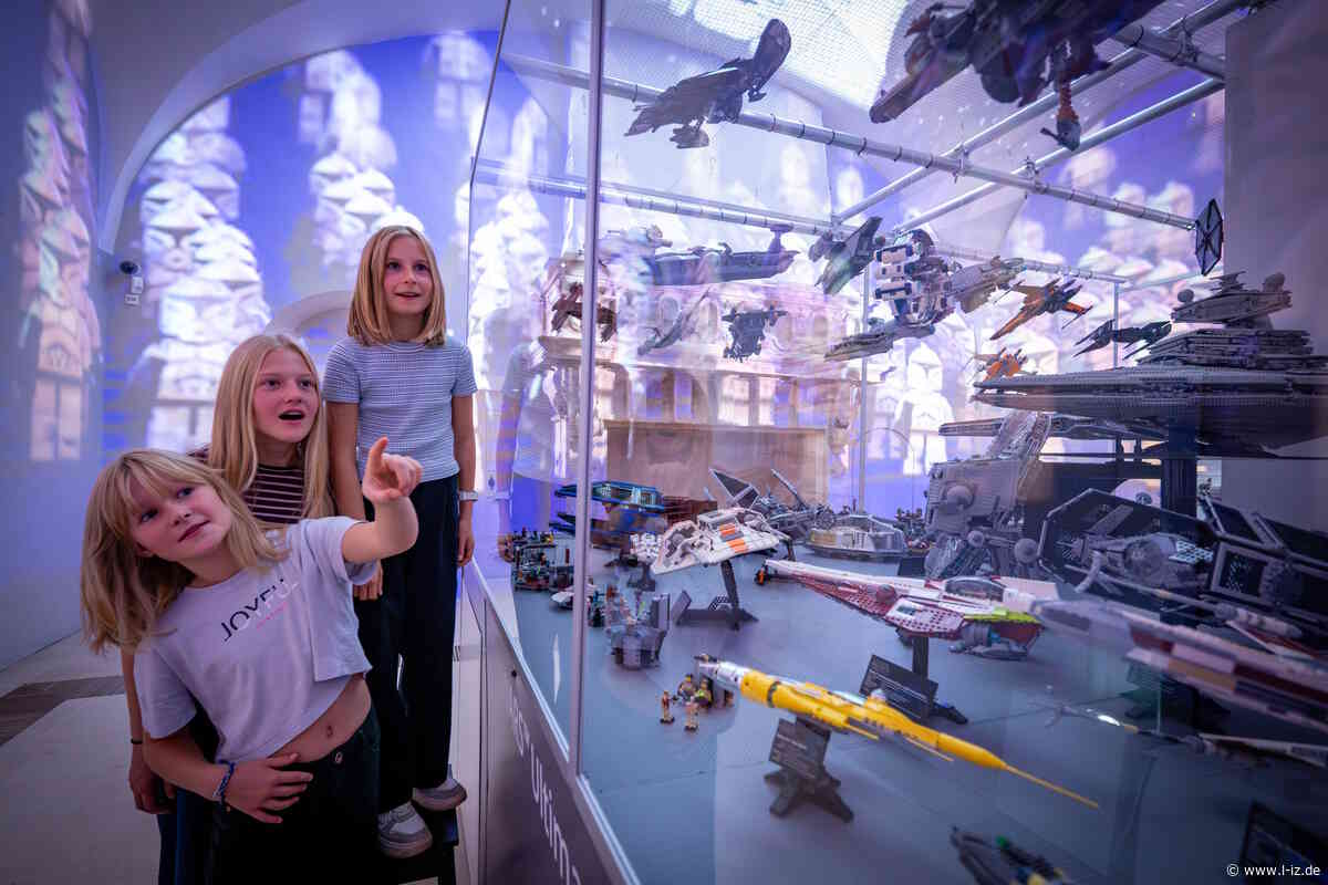 Schloss Augustusburg eröffnet „Flashback“: Mehr als eine Million LEGO-Steine werden zur Erlebniswelt