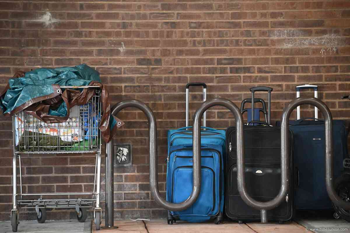Homeless camping around Schenectady library a dilemma for county
