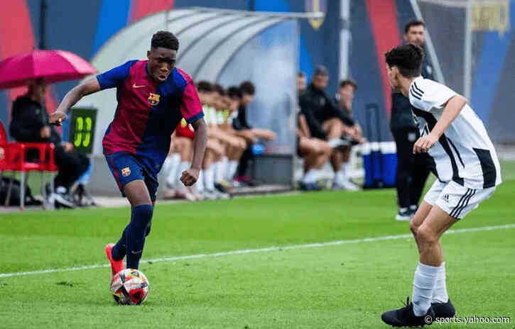 Barcelona working on renewal for teenage prodigy sidelined with long-term injury