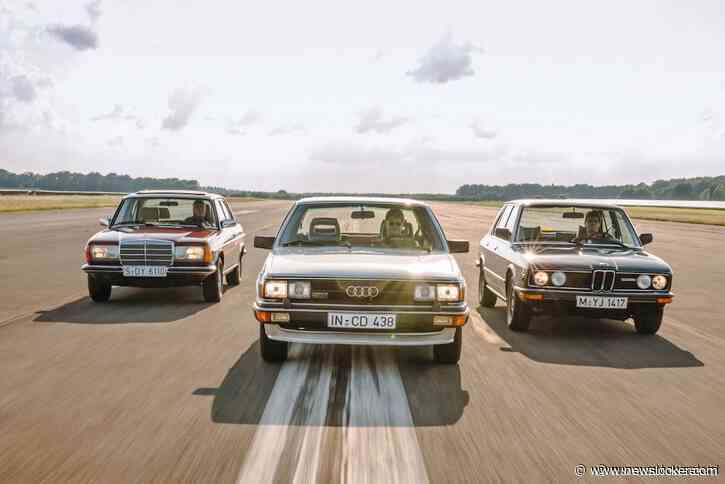 Met vijfcilinder turbo kan de Audi 200 de Mercedes 280E en BMW 528i wel bijbenen maar niet aftroeven