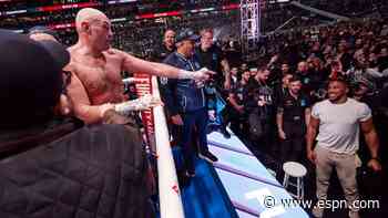 Fury claims AJ fight in danger of being called off