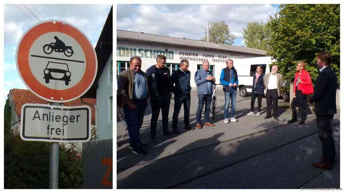 Ärger über Schleichweg durch Ampfings Schmiedgasse: Wie die Gemeinde Nicht-Anlieger stoppen will