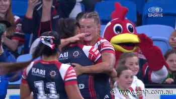 Roosters winger starts the party
