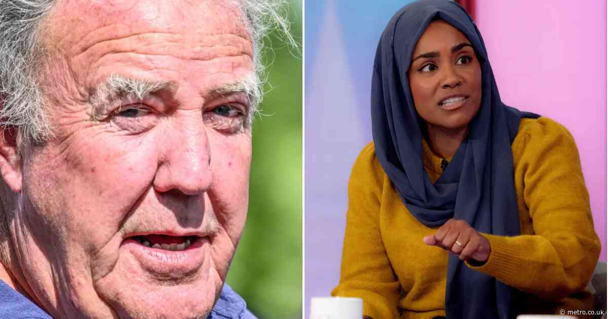Jeremy Clarkson blasts Nadiya Hussain for accusing Ed Sheeran of crying ‘white tears’