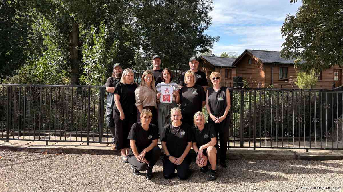 Family-run holiday park near Skirlaugh one of only two in Yorkshire to secure prestigious award