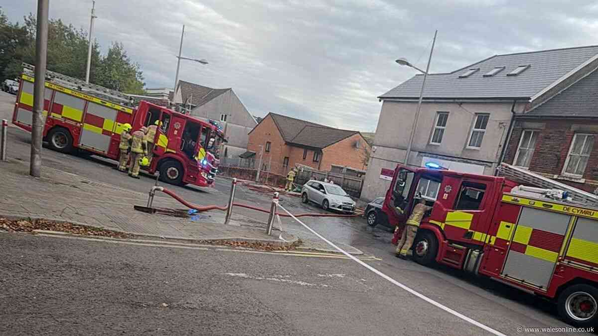 House destroyed in devastating Ebbw Vale fire