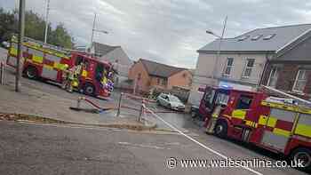 House destroyed in devastating Ebbw Vale fire