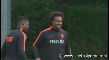 Zien: Joshua Zirkzee maakt rentree bij Oranje-training als vervanger Brobbey