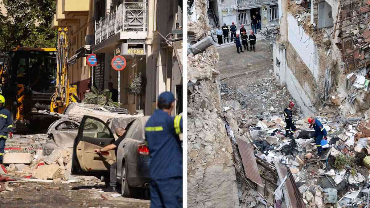 Heftige Explosion in Athener Altstadt – offenbar vier Tote