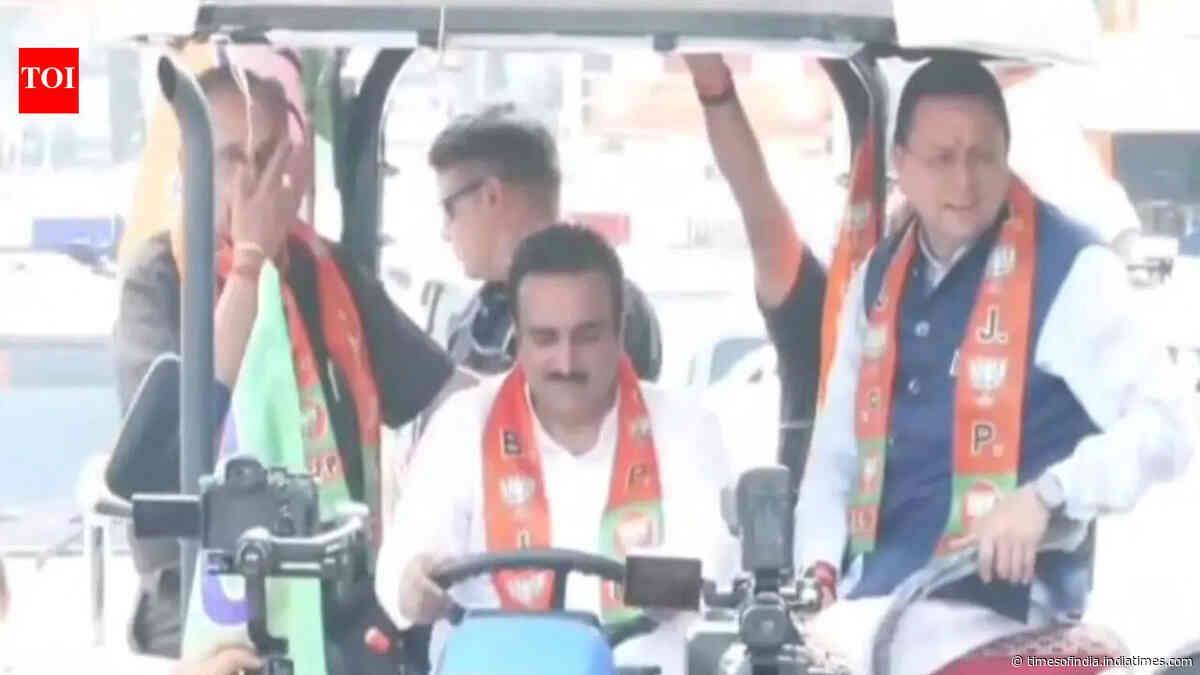 Uttarakahand CM Pushkar Singh Dhami participates in BJP's 'drug free Punjab' campaign, takes on AAP government