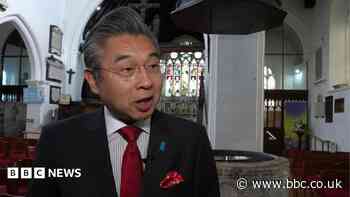 Japan ambassador visits Kent samurai's home town