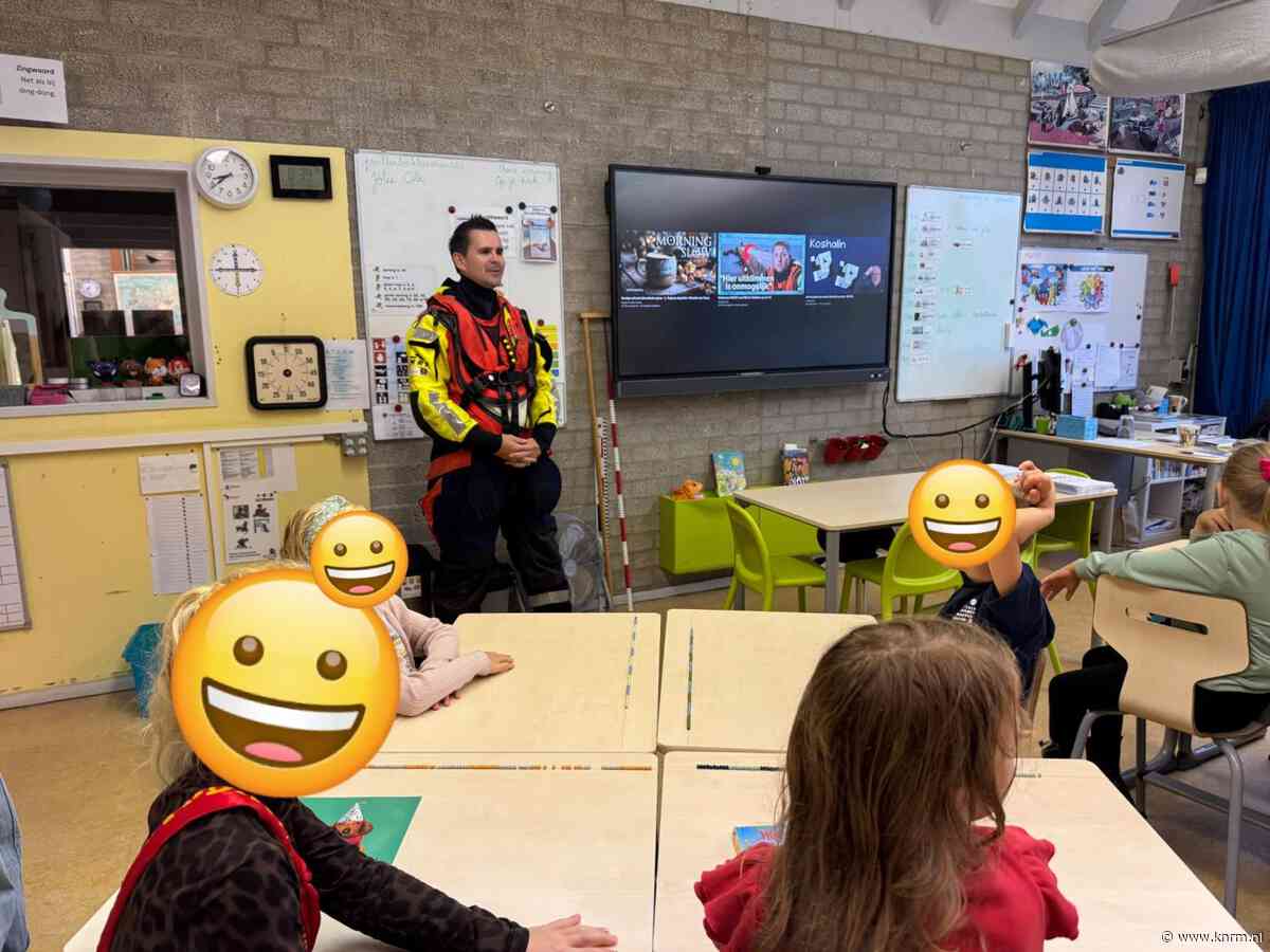 Kinderen van De Lonneboot halen € 2.300 op voor de KNRM