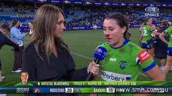 Bloodied Blackwell speaks after Raiders exit