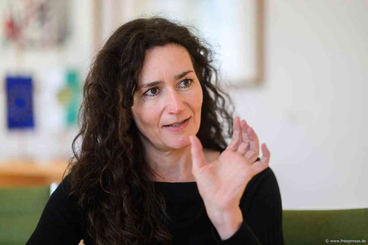 Sächsische Justizministerin Constanze Geiert hält Vortrag in Rodewisch