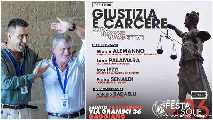 Alemanno (Futuro nazionale) relatore alla festa neofascista di Lealtà Azione: con lui anche un deputato della Lega