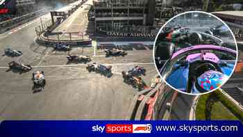 CARNAGE as Norris out of Azerbaijan GP in multi-car crash!