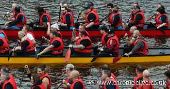 20 pictures as Dragon Boat Race takes to River Tyne at Newcastle Quayside